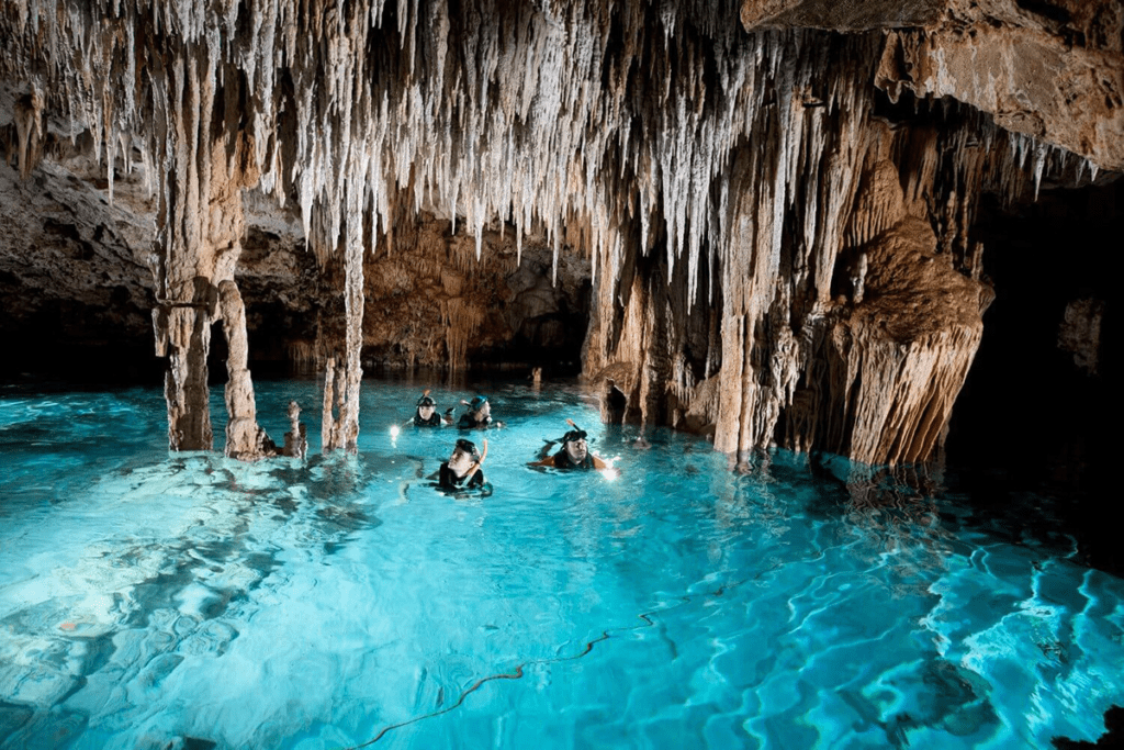 Cenote 7 bocas en Cancun