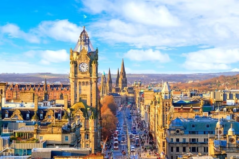 Lo mejor de Reino Unido: calles de edimburgo