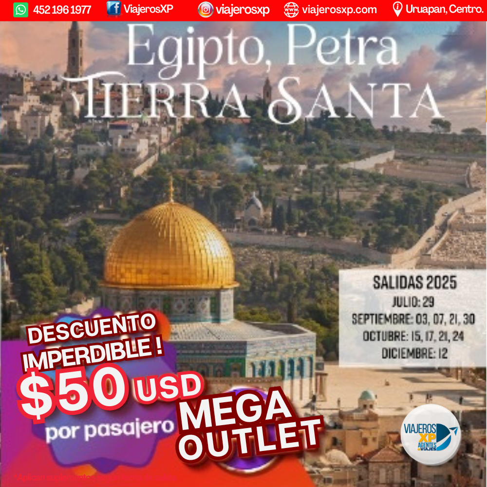 Outlet viajes medio oriente